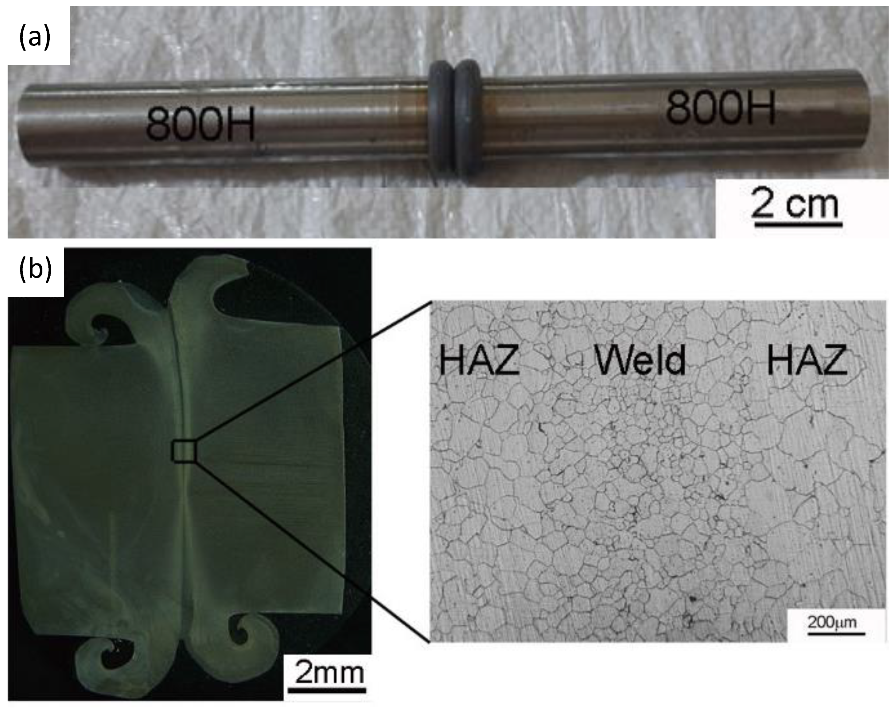 800H welding processing and heat treatment characteristics